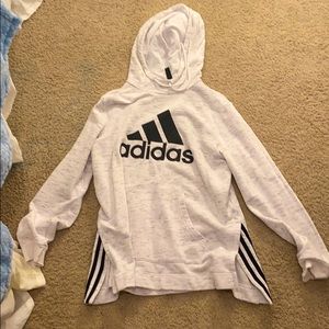 White adidas sweatshirt